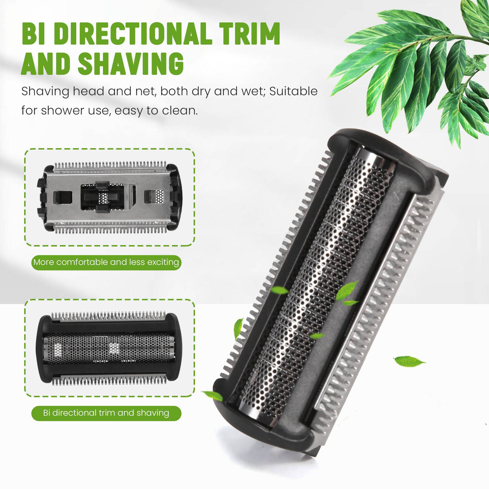 Body Trimmer - Pacote com 5 cabeças de reposição