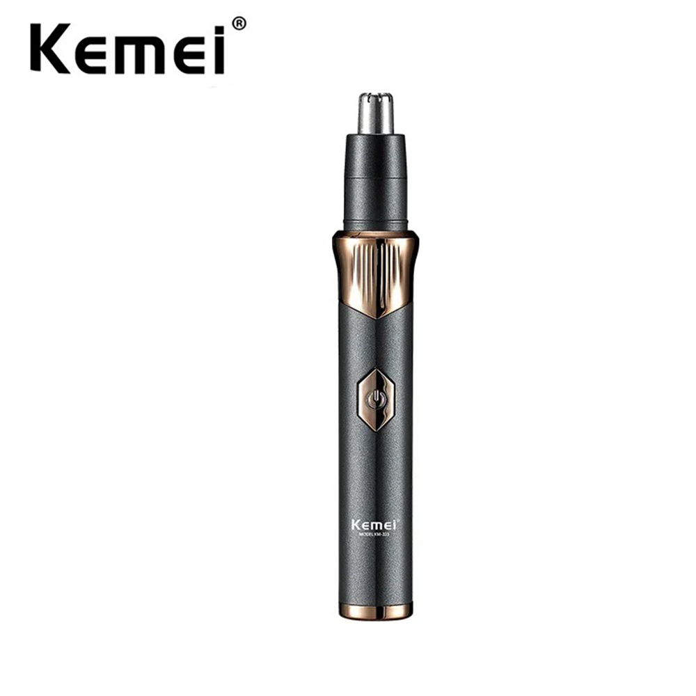 Nose Trimmer - Kemei recarregável elétrica orelha e nariz