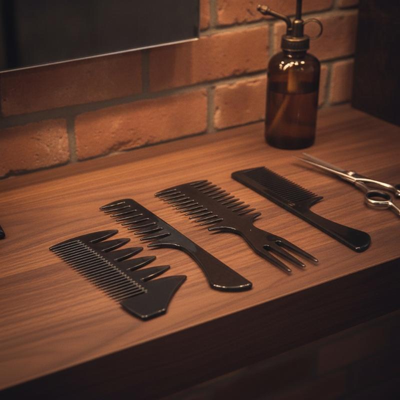 Men'S Grooming Hairstyles - NOVO conjunto de pentes para modelar
