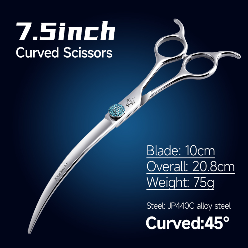 Tesoura super curvada para ani - Grooming Scissors avaliação e preço