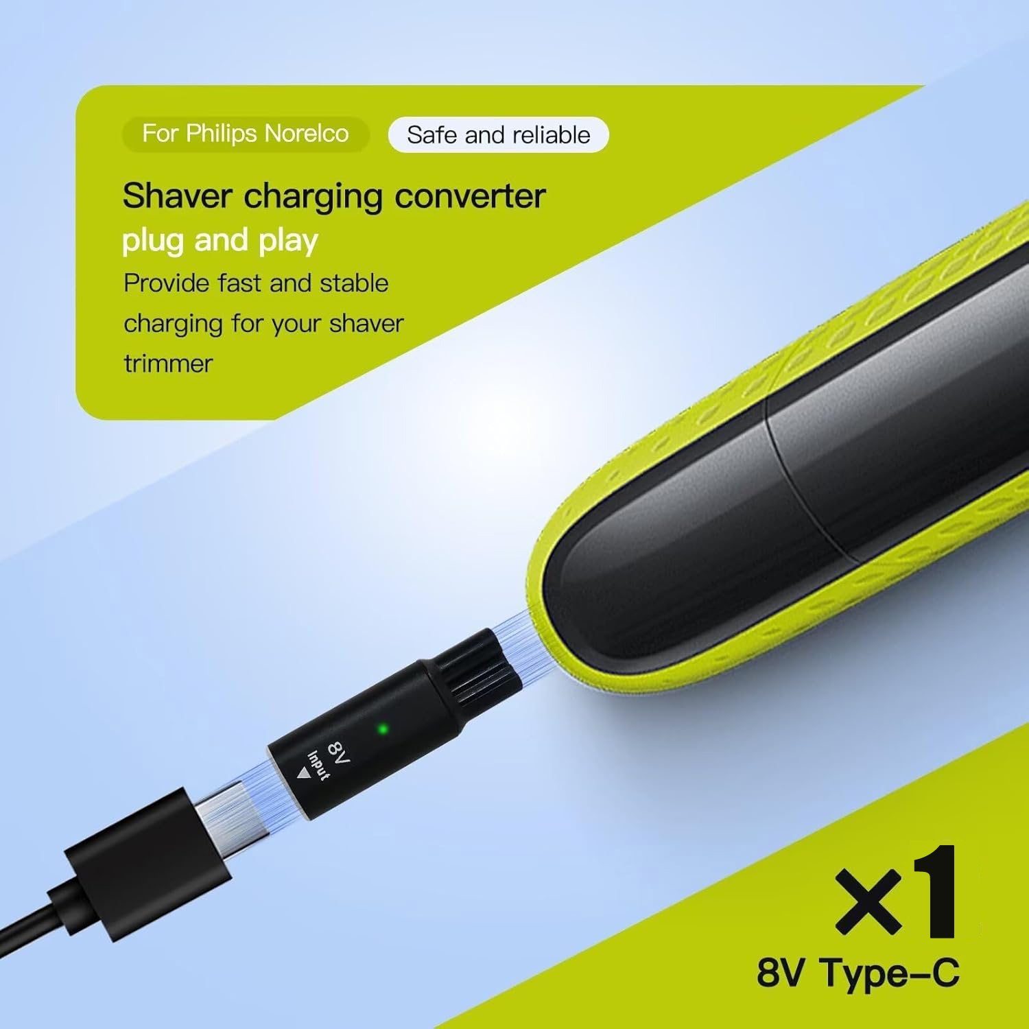 Adaptador de Carregamento Tipo - Electric Razor avaliação e preço