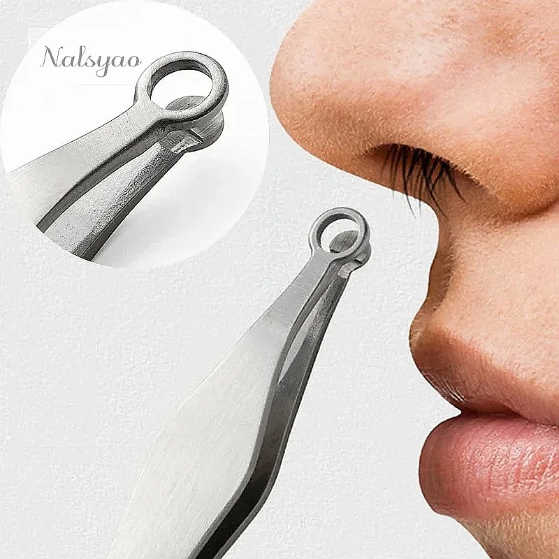 Pinça de aço inoxidável para a - Nose Trimmer avaliação e preço