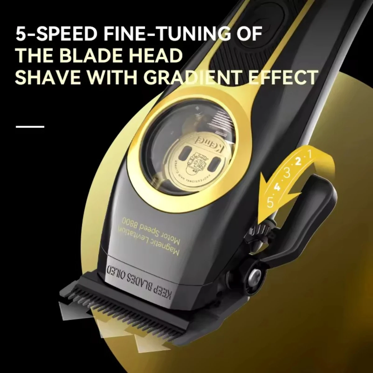 Kemei KM-2373Máquina de cortar - Body Trimmer avaliação e preço